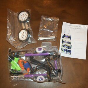 HobeyHove Adjustable Dog Wheelchair for Hind Legs PW-WD-XS NEW Purple Size XS